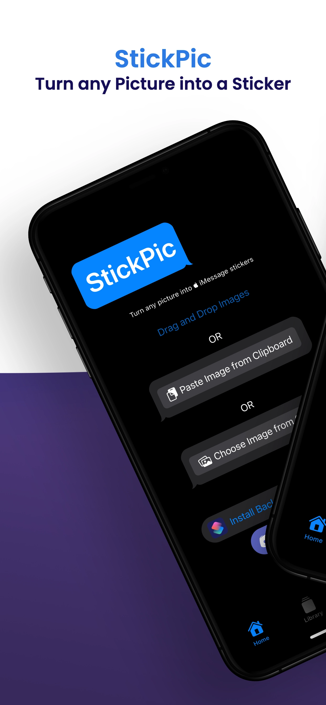 StickPic App Screenshot 1